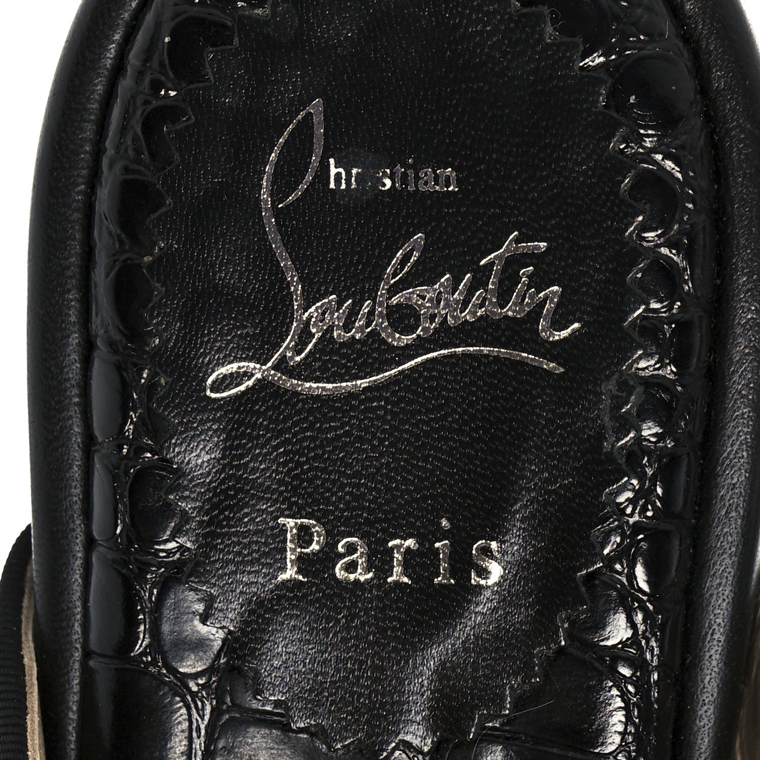 Christian Louboutin Pony Hair Coolito Swing Donna Flat 39.5 Brown Black 7 of 9