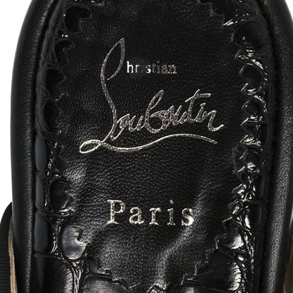 Christian Louboutin Pony Hair Coolito Swing Donna Flat 39.5 Brown Black 7 of 9