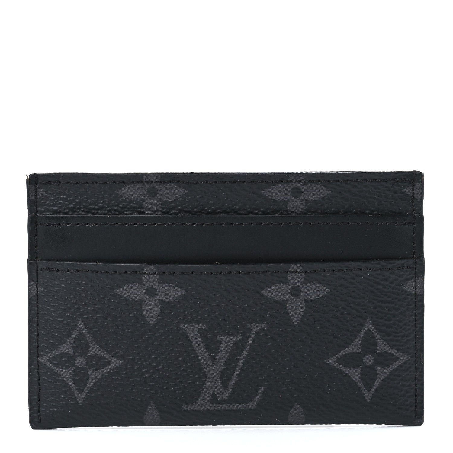 Louis Vuitton Monogram Eclipse Porte-Cartes Double Card Holder 1 of 10