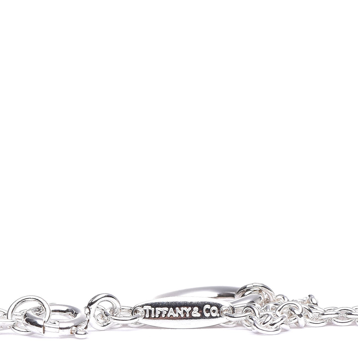 Sterling Silver Elsa Peretti Open Heart Charm Bracelet