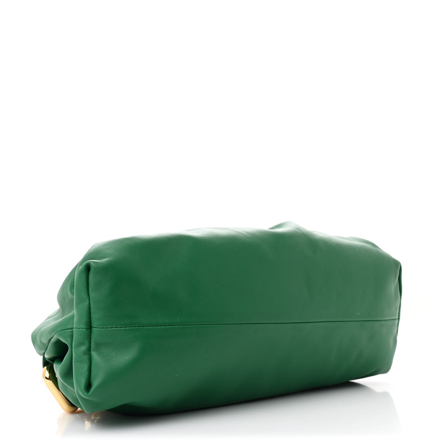 Calfskin The Pouch Chain Racing Green