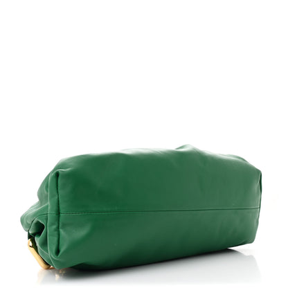 Bottega Veneta Calfskin The Pouch Chain Racing Green 4 of 10