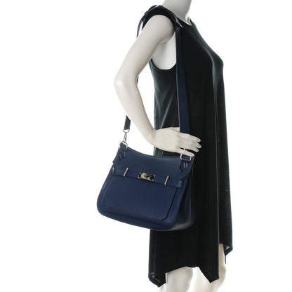 Hermes Taurillon Clemence Jypsiere 31 Bleu Saphir 2 of 8