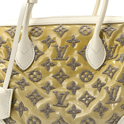 Louis Vuitton Monogram Bouclettes Speedy Round Perle 7 of 10
