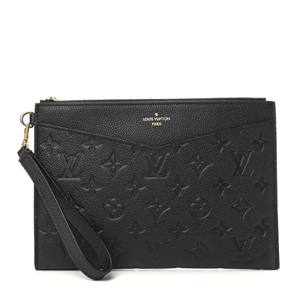 Louis Vuitton Empreinte Pochette Melanie MM Black 1 of 7
