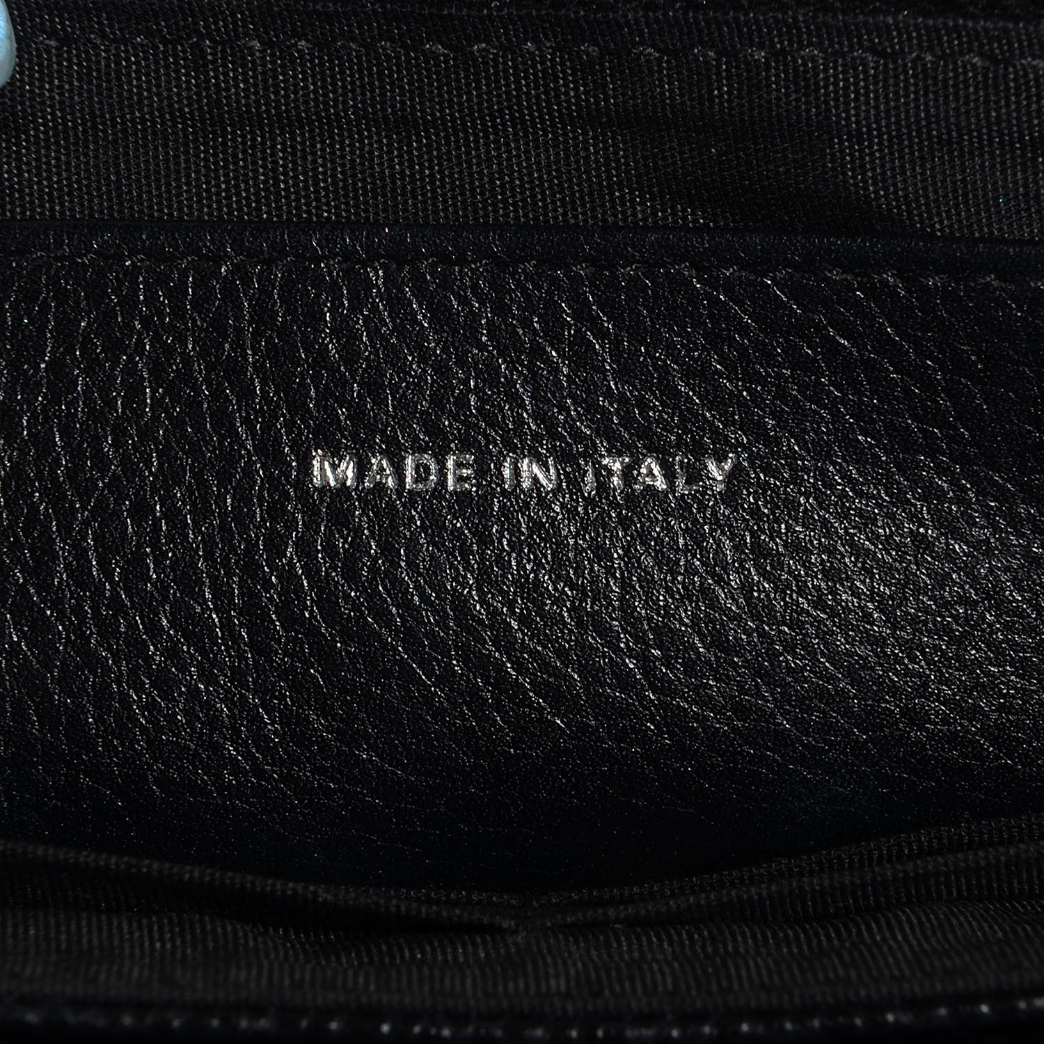 Chanel Caviar Half Moon Wallet On Chain WOC Black 7 of 8