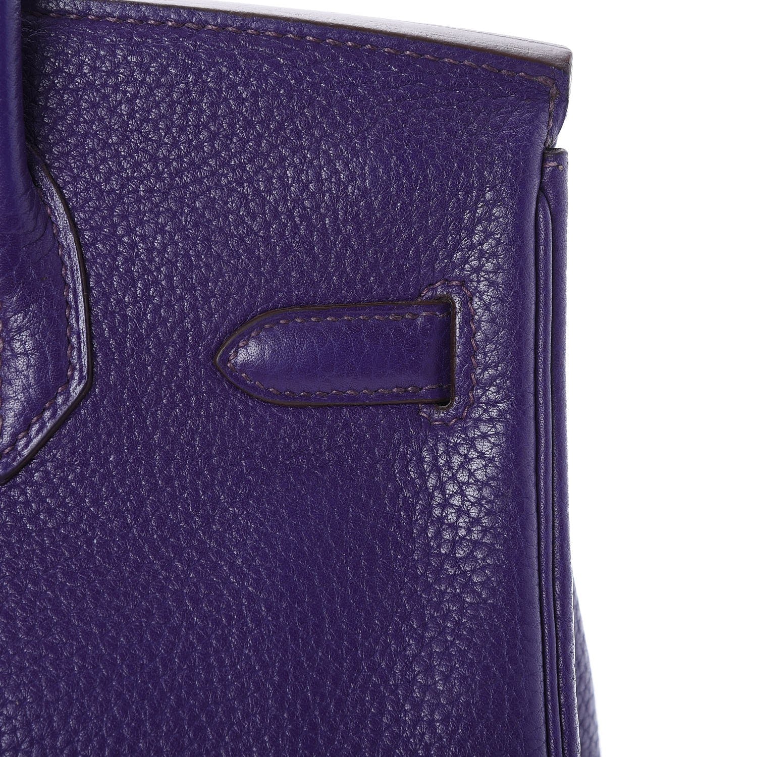 Hermes Taurillon Clemence Birkin 30 Iris 29 of 33