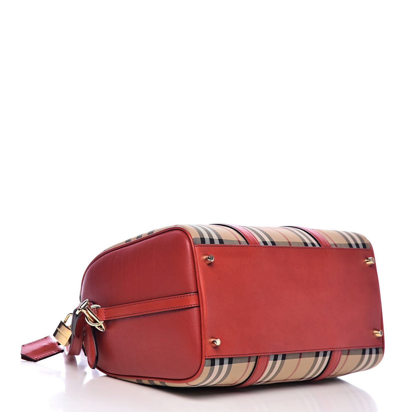 Horseferry Check Medium Alchester Bowling Bag Red