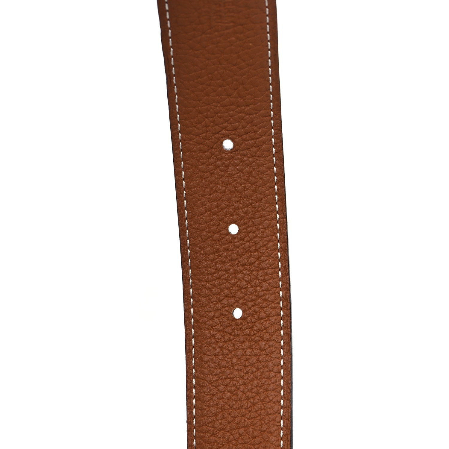 Hermes Box Togo 32mm H Belt 90 36 Black Gold 4 of 5
