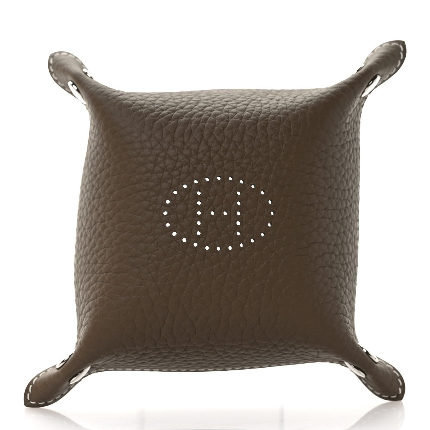 Taurillon Clemence Mini Mises et Relances Change Tray Etoupe