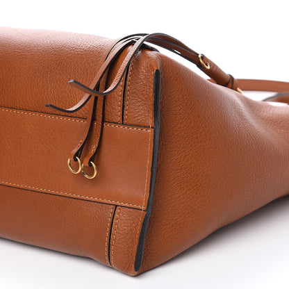Chloe Smooth Calfskin Medium Milo Shopping Tote Caramel 7 of 8