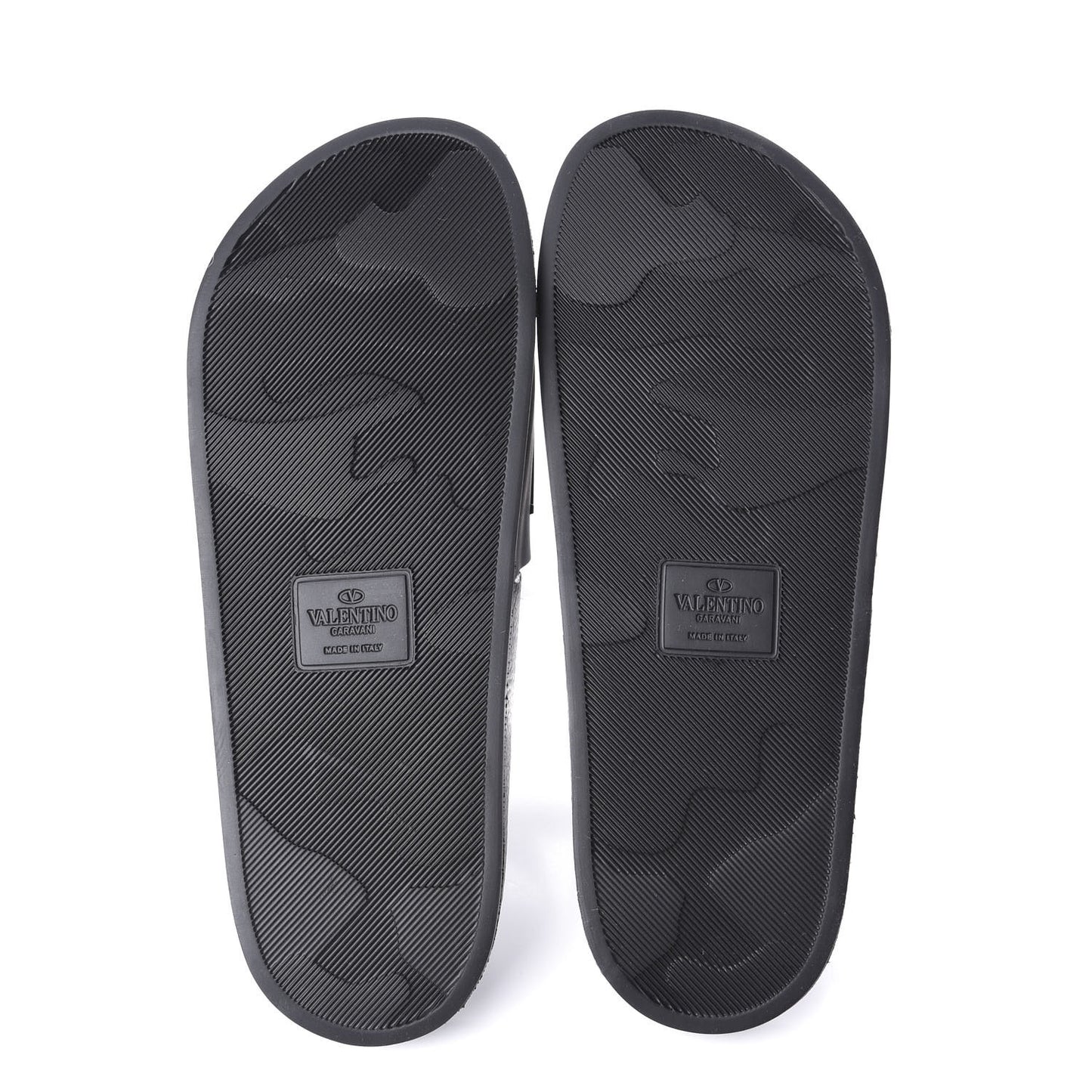Rubber VLTN Pool Slide Sandals 43 Black