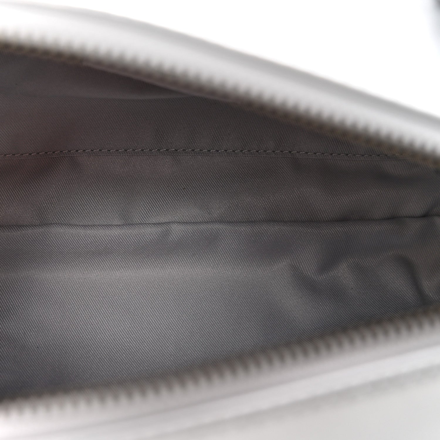 Telfar Vegan Leather Medium Duffle Silver 5 of 9