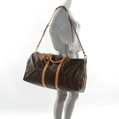 Louis Vuitton Monogram Keepall Bandouliere 55 2 of 7
