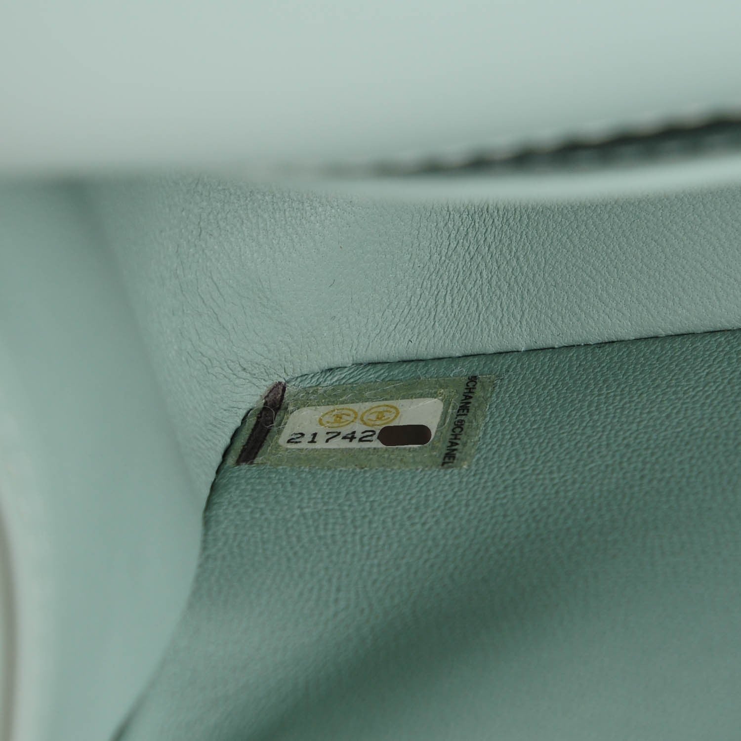 Chanel Galuchat Stingray Small Boy Flap Light Blue 7 of 7