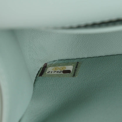 Chanel Galuchat Stingray Small Boy Flap Light Blue 7 of 7