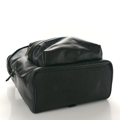 Saint Laurent Calfskin City Backpack Black 4 of 9