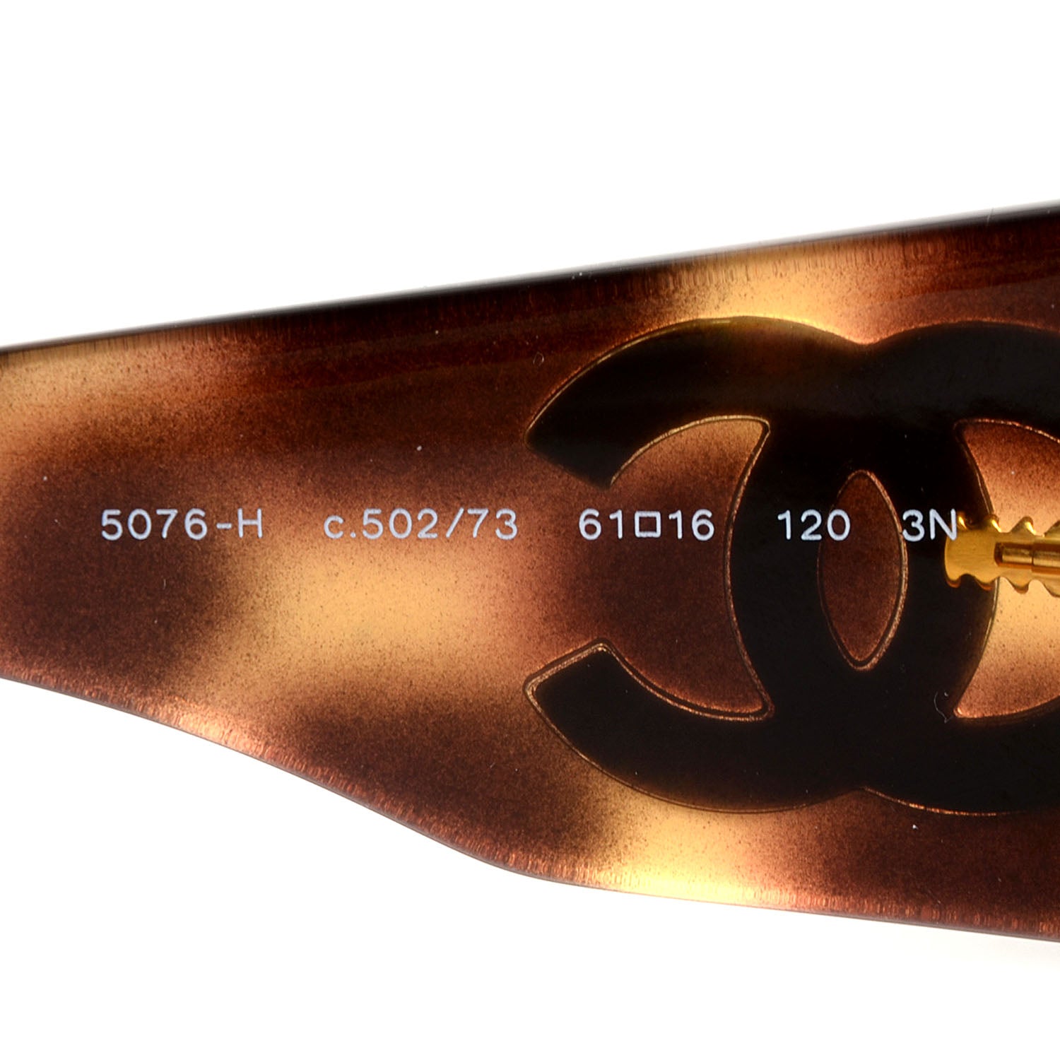 Chanel Mother of Pearl CC Sunglasses 5076 H Tortoise 4 of 6
