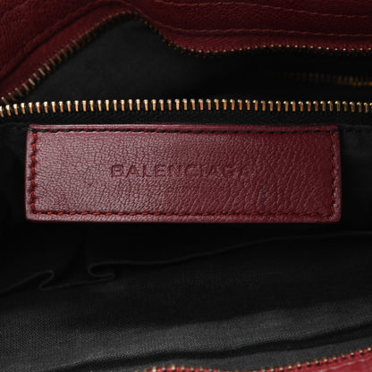Balenciaga Chevre Gold Metallic Edge Hardware Velo Rouge Brique Rouge Grenade 5 of 9