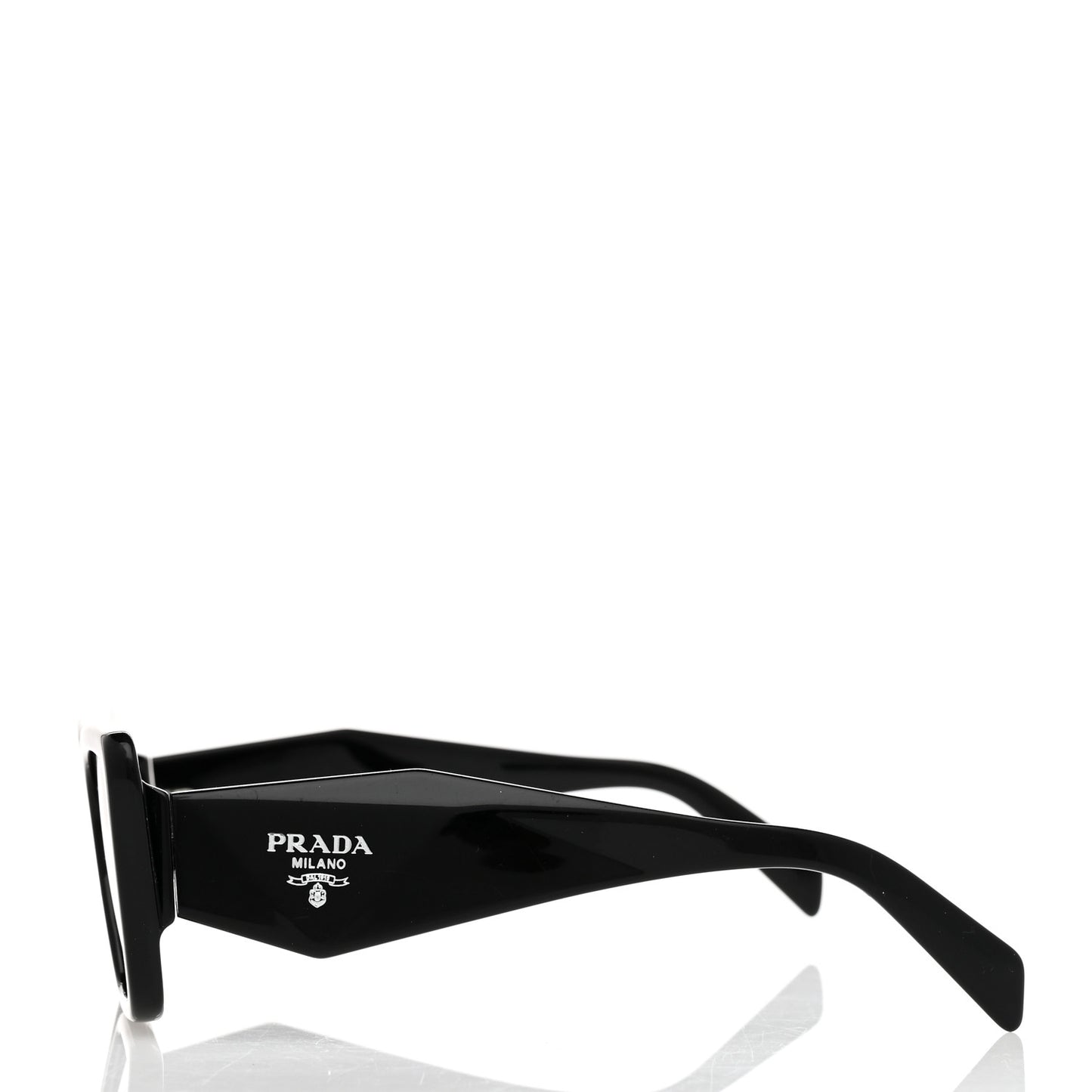Acetate Symbole Sunglasses SPR 08Y Black