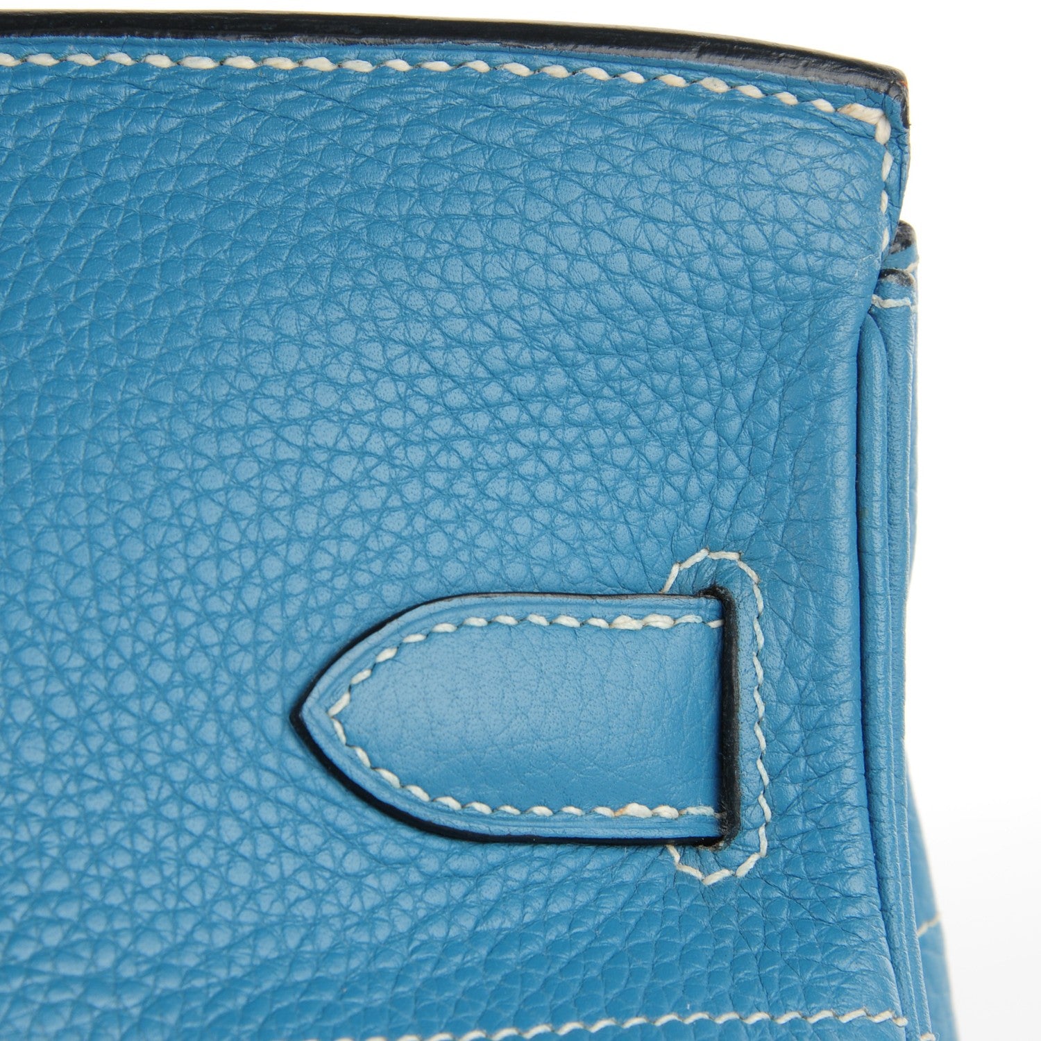 Hermes Taurillon Clemence JPG Birkin 42 Blue Jean 20 of 20