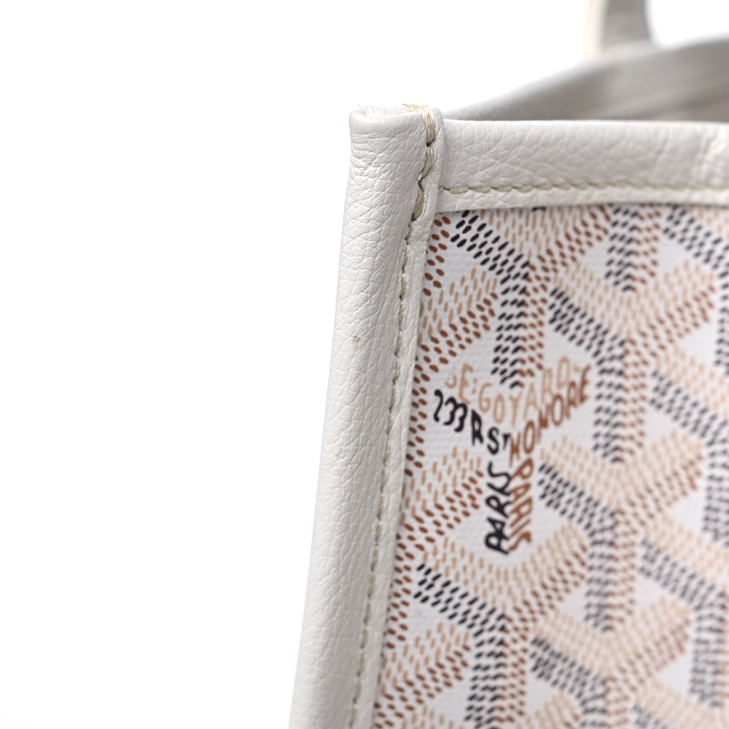 Goyardine Villette Tote White
