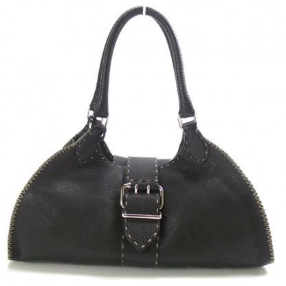 Fendi Calfskin Romano Selleria Sporty Black 1 of 10