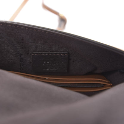 Fendi Vitello Grace Matte Duo Baguette Camel 7 of 10