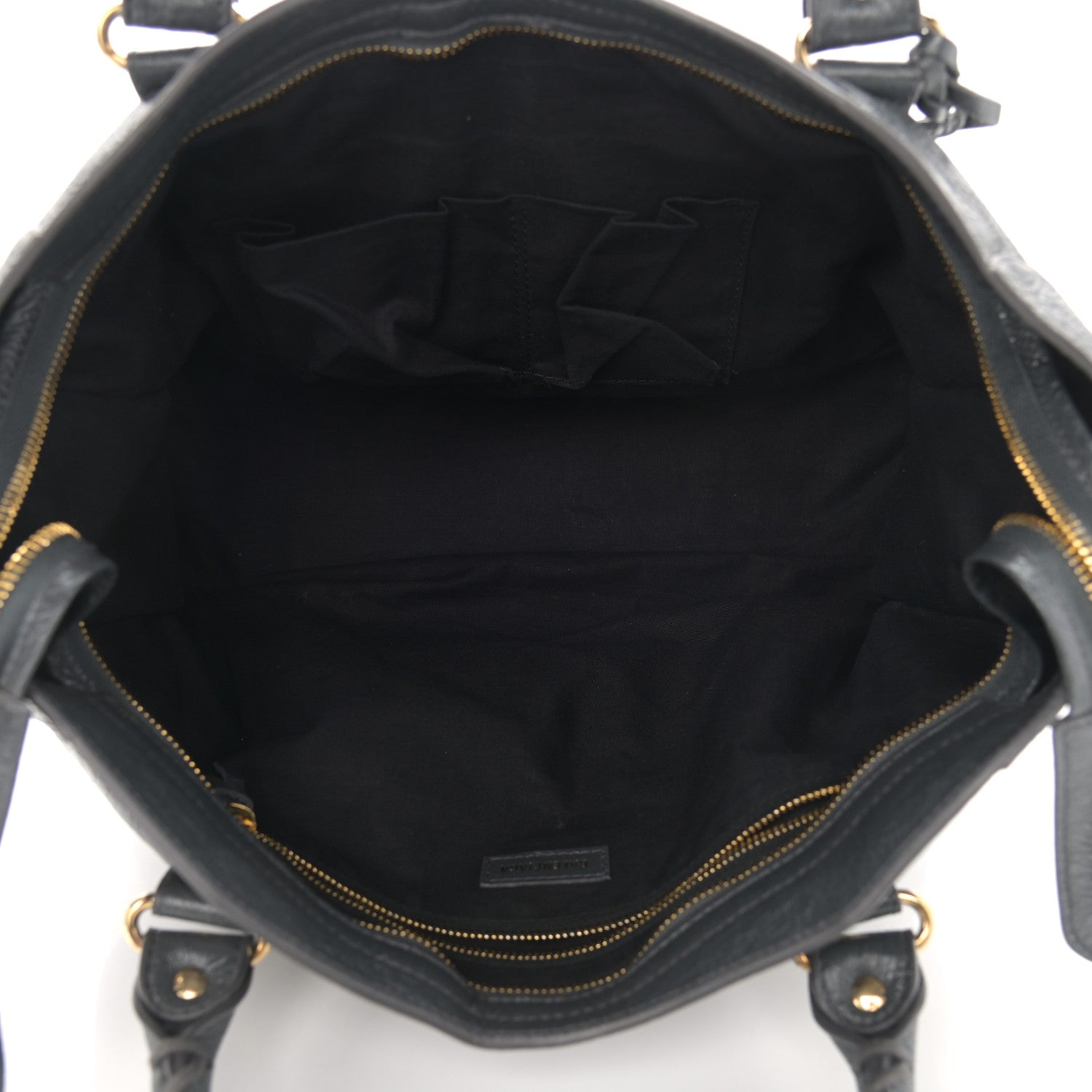 Balenciaga Agneau Classic Gold Hardware City Gris Fossile Anthracite 5 of 10