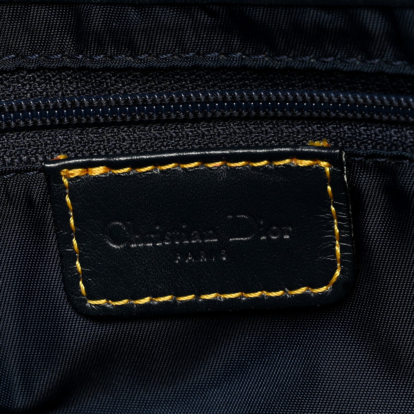 Patent Quilted Clutch Flap Black