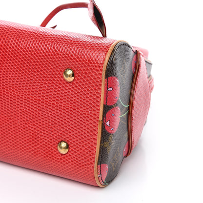 Louis Vuitton Lizard Monogram Cerises Neo Deauville 7 of 9