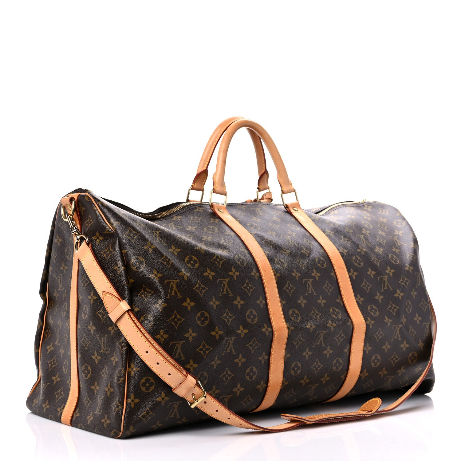 Louis Vuitton Monogram Keepall Bandouliere 60 3 of 30