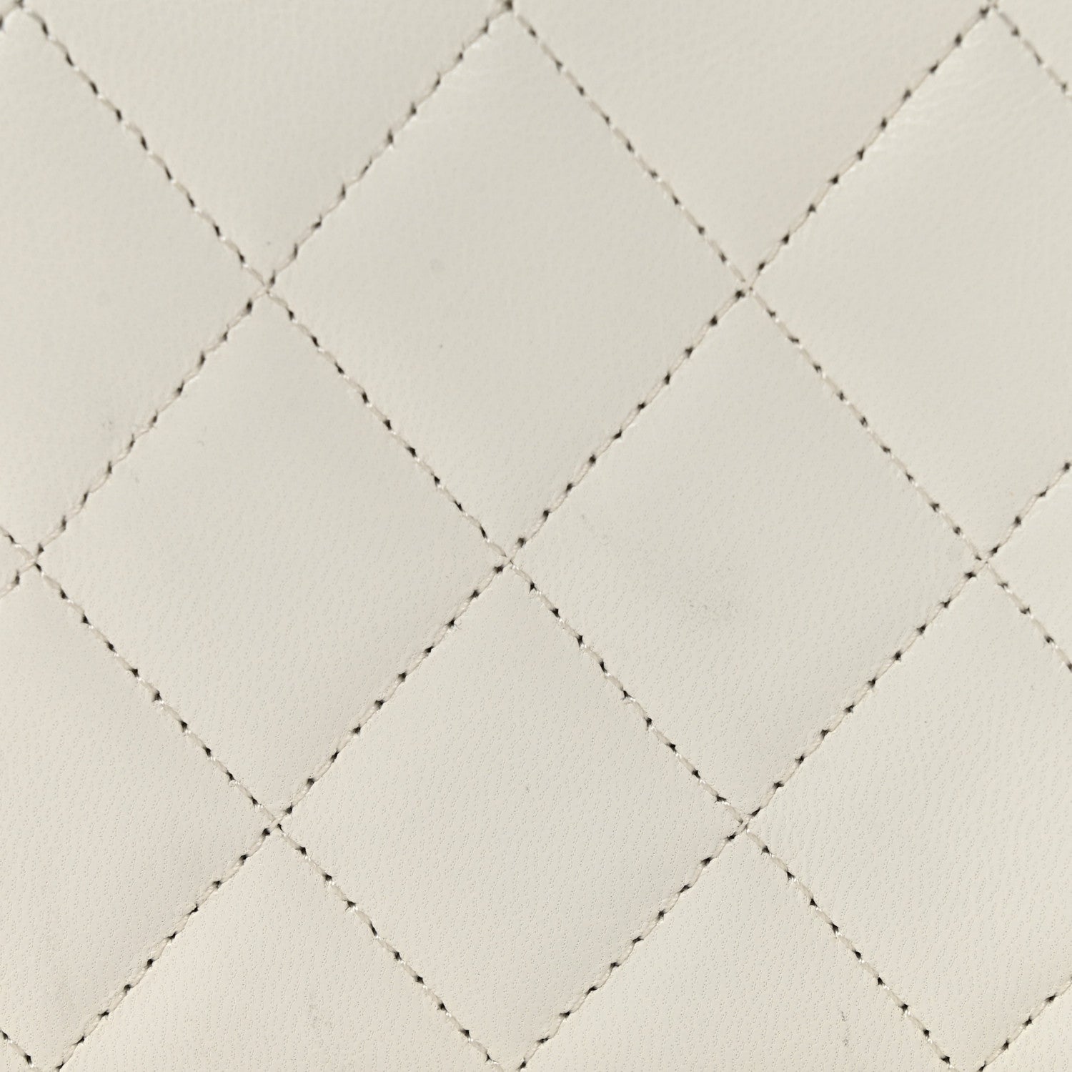 Chanel Goatskin Quilted Punk Essentials Vanity Case With Chain White 12 of 14
