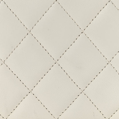 Chanel Goatskin Quilted Punk Essentials Vanity Case With Chain White 12 of 14