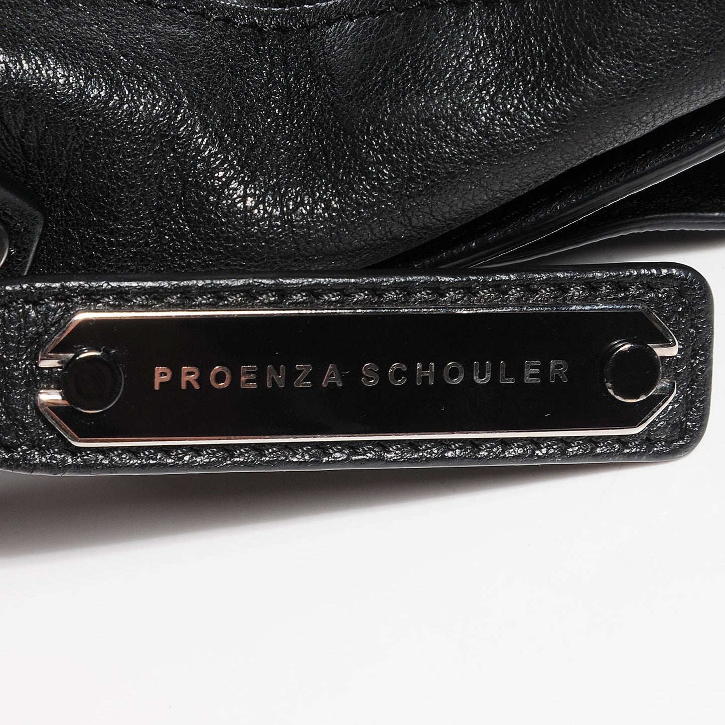 Lambskin Medium PS1 Satchel Black