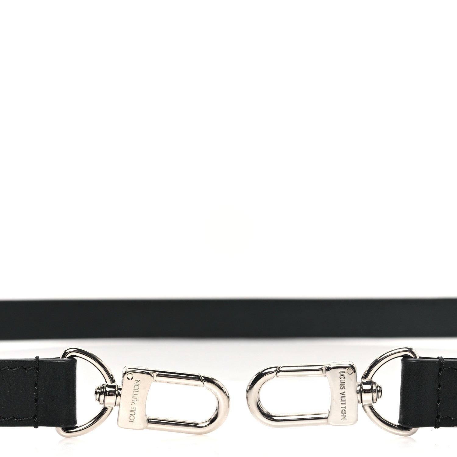 Louis Vuitton Calfskin Adjustable Keepall Bandouliere Shoulder Strap Black 3 of 3