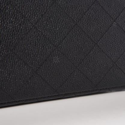 Chanel Caviar Quilted Maxi Double Flap Black 11 of 14