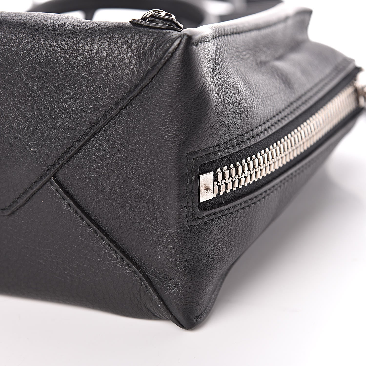 Balenciaga Veau Papier A6 Zip Around Tote Black 9 of 9