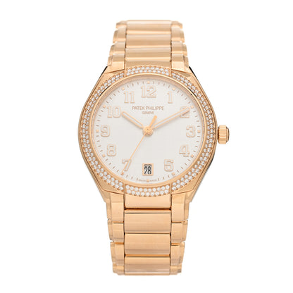 Patek Philippe 18K Rose Gold Diamond 36mm Twenty-4 Automatic Watch White 7300/1200R-010 1 of 5
