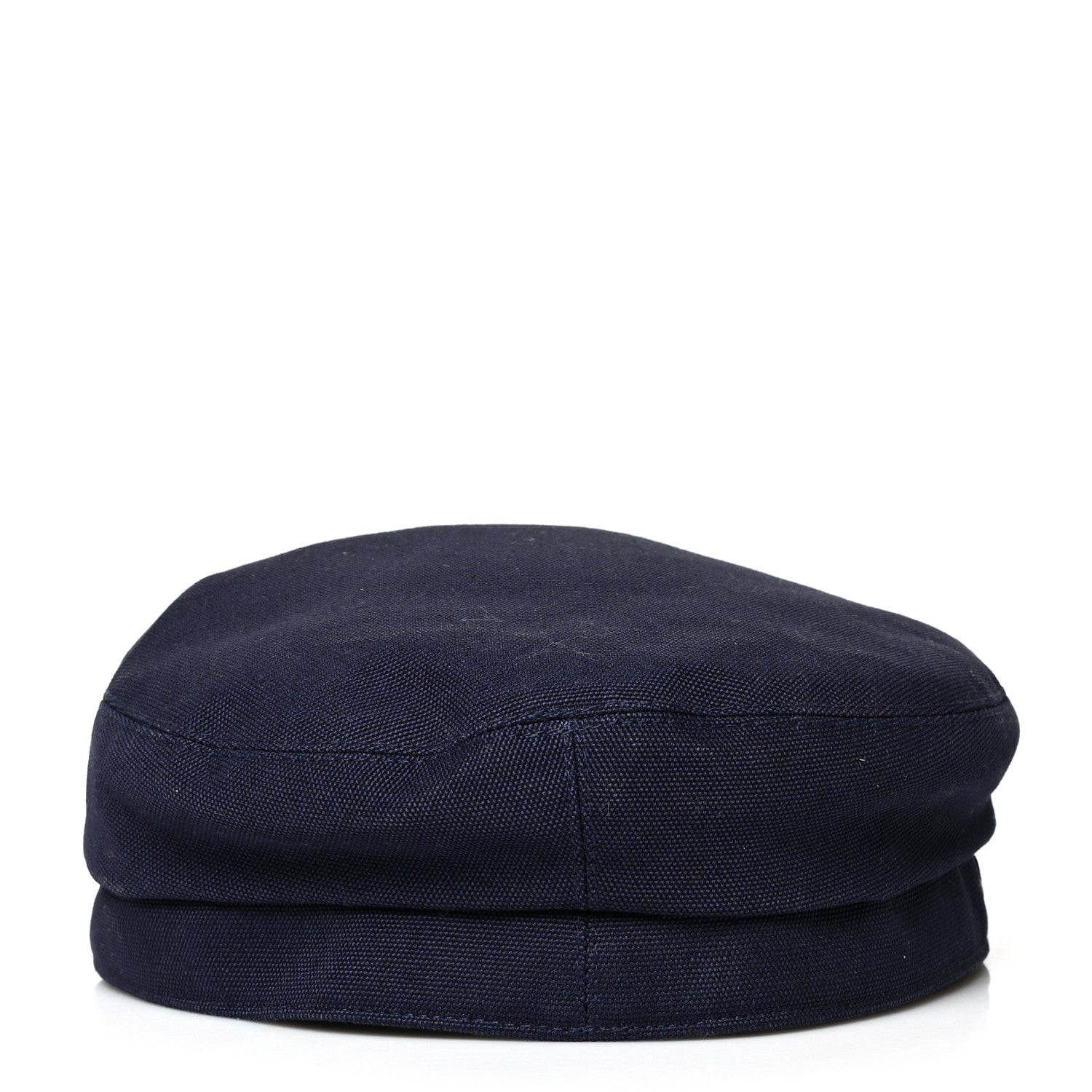 Hermes Cotton Womens Vauban Cap 58 Marine 5 of 7