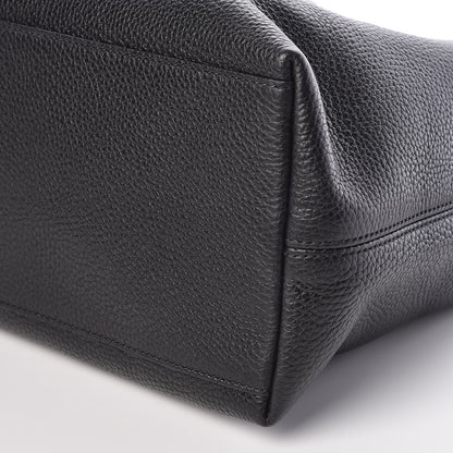 Gucci Pebbled Calfskin Medium Soho Chain Shoulder Bag Black 9 of 9