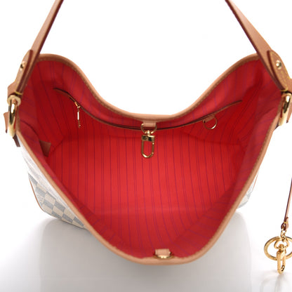 Louis Vuitton Damier Azur Delightful PM Pink 5 of 7