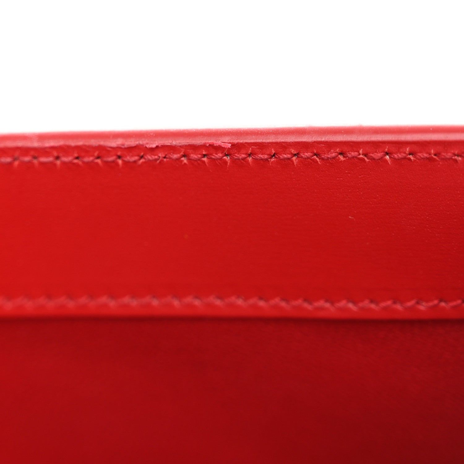 Saint Laurent Smooth Calfskin Manhattan Shoulder Bag Rouge Eros 11 of 12