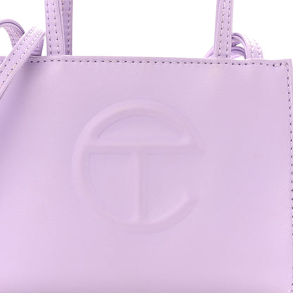 Telfar Vegan Leather Small Shopping Bag Lavender 6 of 15