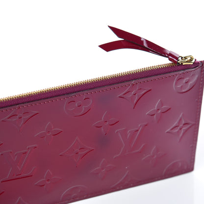 Louis Vuitton Vernis Felicie Chain Wallet Zippered Insert Magenta 7 of 7