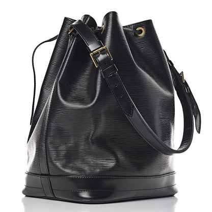 Louis Vuitton Epi Noe Black 3 of 12