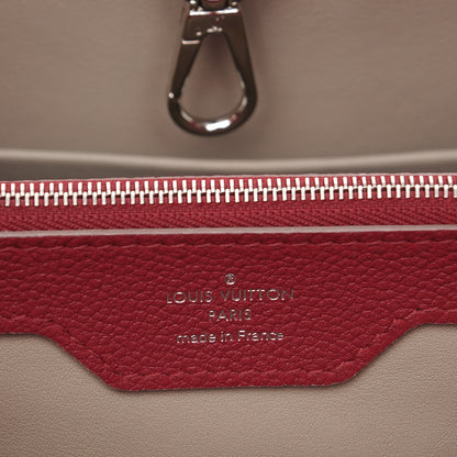 Louis Vuitton Veau Cachemire Capucines MM Cherry 7 of 7