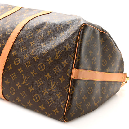 Louis Vuitton Monogram Keepall Bandouliere 55 9 of 9
