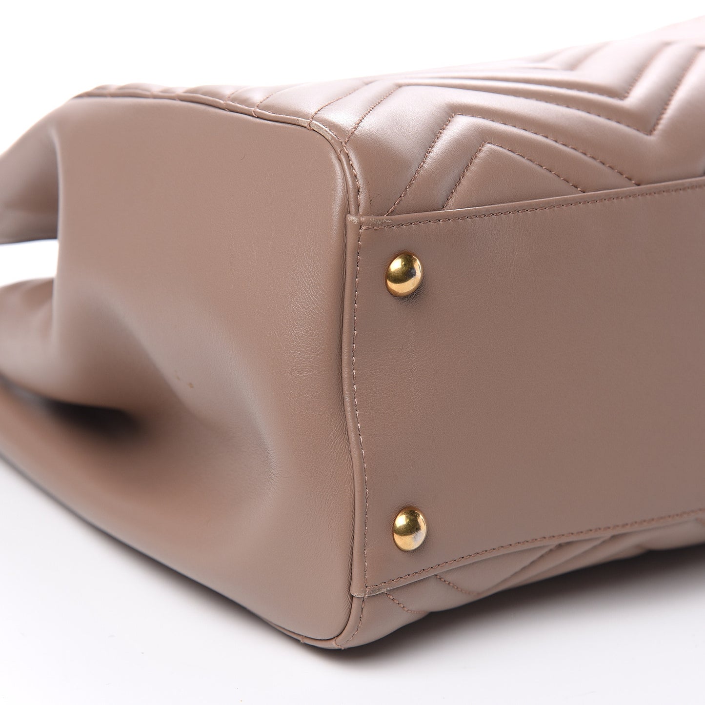 Calfskin Matelasse Medium GG Marmont Tote Porcelain Rose