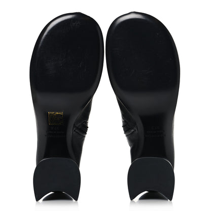 Balenciaga Shiny Soft Sheepskin Glove 80mm Ankle Boots 37.5 Black 6 of 8